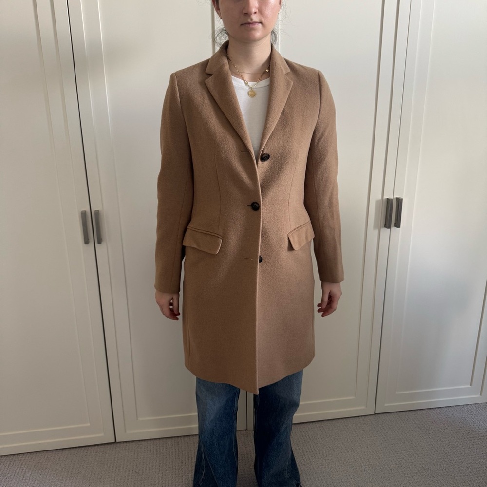 Uniqlo Tan Trench Coat
